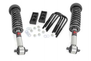 Rough Country 2.5 Inch Lift Kit M1 Struts For 2021-2024 Ford F-150 Tremor 4WD 510040