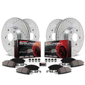 Power Stop Z23 Evolution Sport Brake Upgrade Kit for 20-23 Jeep Gladiator JT K8509