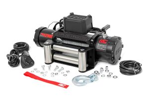 Rough Country Pro 12K Electric Winch With Steel Cable Rated For 12,000lbs. PRO12000