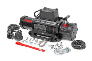 Rough Country Pro 9.5K Electric Winch With Synthetic Cable Rated For 9500lbs. PRO9500S
