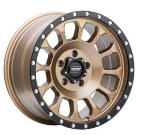 Pro Comp Series 34 Rockwell Wheel, 17x8.5 with 5x5 Bolt Pattern - Bronze - 9634-78573