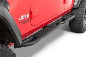 Quadratec QRC Side Armor with Step for 18+ Jeep Wrangler JL Unlimited 4-Door 12004-3214