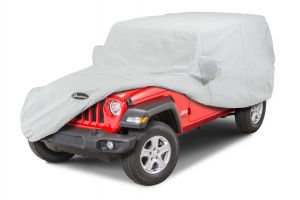 Quadratec Softbond 5-Layer Full Car Cover for 18+ Jeep Wrangler JL Unlimited 11081-2112