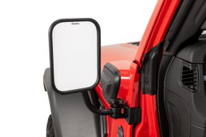 Quadratec Quick Release Mirrors - Rectangualr Head for 21-25 Jeep Wrangler Unlimited 4xe 13111-0511