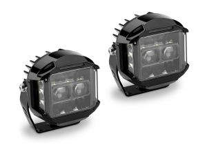 Quadratec STEALTH LED Auxiliary Radius Cube Lights 97109-1191-