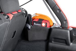 Quadratec Rear Storage Organizer Pair for 18+ Jeep Wrangler JL Unlimited 4-Door SLT-JK957 15144-0200