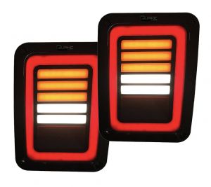 Quake LED NES LED Tail Light Kit for 07-18 Jeep Wrangler JK, JKU QTE942