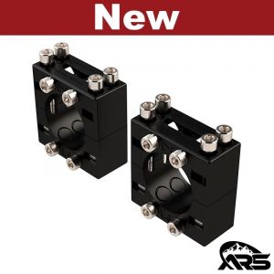 MetalCloak Multi-Mount, 2" Tube Universal Accessory Mount, Pair, 8 Bolt R60337