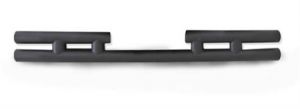 SmittyBilt Tubular Rear Bumper without Hitch in Black For 1987-06 Jeep Wrangler YJ & TJ Models RB01-B