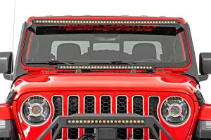 Rough Country 9" LED Projection Headlights For 2018+ Jeep Gladiator JT, Wrangler JL & JLU RCH5100