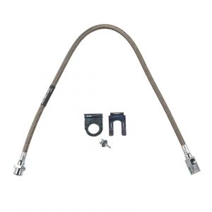 Rubicon Express Rear 22" Stainless Steel Brake Line For 1976-95 Jeep CJ Series & Wrangler YJ With 2.5-5.5" Lift RE1513