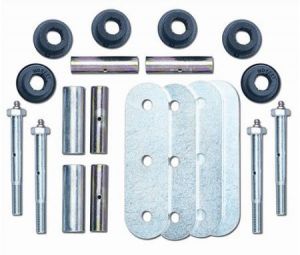 Rubicon Express 5" Greaseable Shackle Kit Front or Rear For 1987-95 Jeep Wrangler YJ RE2766