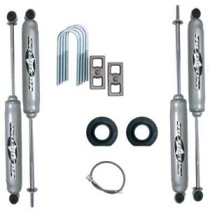 Rubicon Express 2" Standard Kit With Spring Spacers, Rear Lift Blocks & Twin Tube Shocks For 1984-01 Jeep Cherokee XJ RE6165