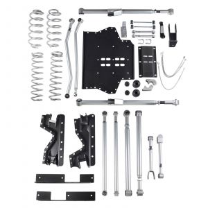 Rubicon Express 4.5" Extreme-Duty Long Arm Kit With Rear Track Bar Kit Without Shocks For 1997-02 Jeep Wrangler TJ RE7204