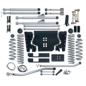 Rubicon Express 5.5" Extreme-Duty Long Arm Kit With Rear Track Bar Kit Without Shocks For 1997-02 Jeep Wrangler TJ RE7205