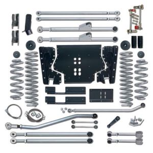 Rubicon Express 5.5" Extreme-Duty Long Arm Kit With Rear Track Bar Kit Without Shocks For 2004-06 Jeep Wrangler TLJ Unlimited RE7225