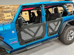Paramount Automotive Recon Half Doors Front Pair for 18-24 Jeep Wrangler JL & Gladiator JT 81-20908-