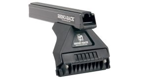 Rhino-Rack Heavy Duty RL110 Black 2 Bar Roof Rack for 18-26+ Jeep Wrangler JL 2 Door JB1612