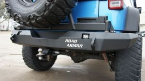 Road Armor Stealth Full Width Rear Bumper for 07-18 Jeep Wrangler JK, JKU 508R0B-