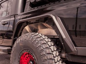 Road Armor Stealth Body Armor Inner Fender Liners Rear Pair for 20+ Jeep Gladiator JT 520LFR0Z