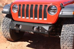 Rock Hard 4X4 Freedom Series Front Stubby Bumper for 18-24 Jeep Wrangler JL & Gladiator JT RH-90202