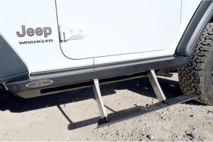 Rock Slide Engineering Gen III Step Sliders for 2018-23 Jeep Wrangler JL 2-Door BD-SS-300-JL2