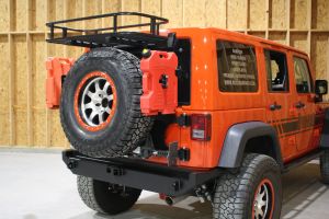 Rock Hard 4X4 Freedom Series Body Mount Tire Carrier for 07-18 Jeep Wrangler JK, JKU RH-5050