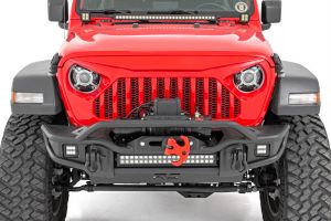 Rough Country 9 Inch LED Halo Projector Headlights for 18+ Jeep Wrangler JL & 20+ Gladiator JT RCH5300