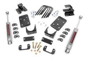 Rough Country Lowering Kit Str Drop 2"FR 4"RR Chevy/GMC 1500 (07-15)07-15 72330
