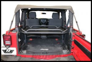 Rampage Rear Interior Sport Rack For 07-18 Jeep Wrangler JK Unlimited 2 Door 86624