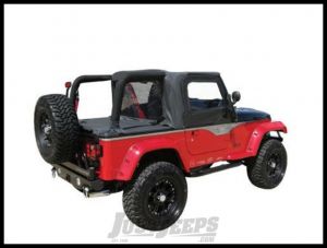 Rampage Products Cab Top with Tonneau Cover Denim Black For 1997-02 Jeep Wrangler TJ 994015