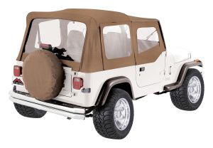 RT Off-Road Fabric Spice Replacement Soft Top for 87-95 Jeep Wrangler RT10037