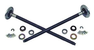 Crown Automotive Dana-35 Chromoly Axle Shaft Kit (Drum Brakes) for 93-02 Jeep Wrangler YJ & TJ; 92-01 Cherokee XJ and 93-96 Grand Cherokee ZJ RT23001