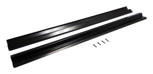 RT Off-Road Stainless Black Entry Guard Set for 98-06 Jeep Wrangler,97-06 Jeep TJ RT26036