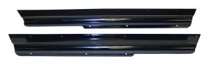 RT Off-Road Metal Black Rocker Panel Guard Set for 98-06 Jeep Wrangler,97-06 Jeep TJ RT26046