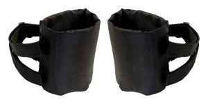 RT Off-Road Nylon Black Drink Holder Set for 59-83 Jeep CJ5,66-68 Jeep CJ5A,59-75 Jeep CJ6,66-68 Jeep CJ6A,76-86 Jeep CJ7,81-85 Jeep Scrambler,87-19 Jeep Wrangler,97-06 Jeep TJ,2018 Jeep Wrangler JK RT27044