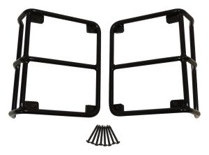 RT Off-Road Metal Black Tail Light Guard Set for 07-17 Jeep Wrangler,2018 Jeep Wrangler JK RT28002