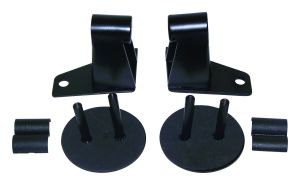RT Off-Road Metal Black Mirror Relocation Bracket Set for 07-17 Jeep Wrangler,2018 Jeep Wrangler JK RT30016