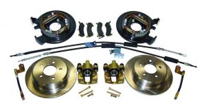 RT Off-Road Drum to Disc Conversion Kit for 97-06 Jeep Wrangler TJ and 93-98 Grand Cherokee ZJ with Dana 35 without ABS RT31006