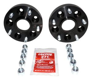 RT Off-Road Aluminum Black Wheel Adapter Set for 84-01 Jeep Cherokee,86-92 Jeep Comanche,93-98 Jeep Grand Cherokee,02-12 Jeep Liberty,87-06 Jeep Wrangler,97-06 Jeep TJ RT32010