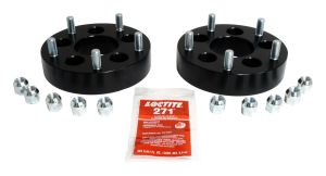 RT Off-Road Aluminum Black Wheel Adapter Set for 87-06 Jeep Wrangler,02-12 Jeep Liberty,97-06 Jeep TJ,84-01 Jeep Cherokee,86-92 Jeep Comanche,93-98 Jeep Grand Cherokee RT32011