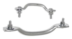 RT Off-Road Stainless Stainless Footman Loop Set for 76-86 Jeep CJ7,81-85 Jeep Scrambler,59-83 Jeep CJ5,59-75 Jeep CJ6,55-58 Jeep Willys RT34029