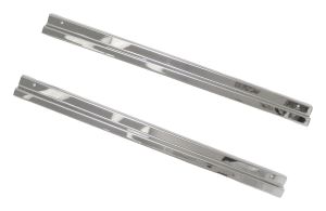RT Off-Road Stainless Stainless Entry Guard Set for 98-06 Jeep Wrangler,97-06 Jeep TJ RT34053
