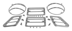 RT Off-Road Stainless Stainless Euro Guards for 98-06 Jeep Wrangler,97-06 Jeep TJ RT34054