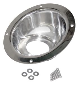 RT Off-Road Stainless Stainless Fuel Filler Bezel for 98-06 Jeep Wrangler,97-06 Jeep TJ RT34056