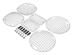 RT Off-Road Stainless Stainless Stone Guard Set for 98-06 Jeep Wrangler,97-06 Jeep TJ RT34064