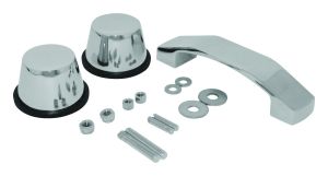RT Off-Road Stainless Stainless Windshield Tie Down Kit for 07-17 Jeep Wrangler,2018 Jeep Wrangler JK RT34097