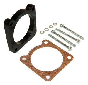 RT Off-Road Aluminum Black Throttle Body Spacer Kit for 07-11 Jeep Wrangler RT35006