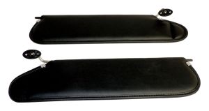 RT Off-Road Vinyl Black Sun Visor Set for 97-02 Jeep Wrangler,97-02 Jeep TJ RT52004