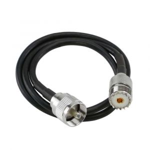 Rugged Radios 2 Ft Antenna Coax Extension Cable COAX-EXT-2
